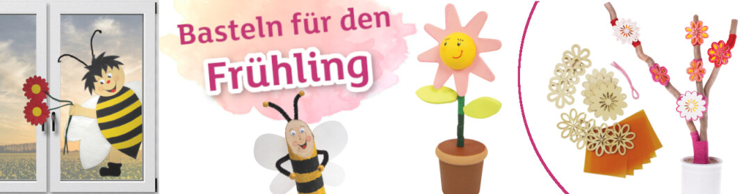 Basteln für den Frühling