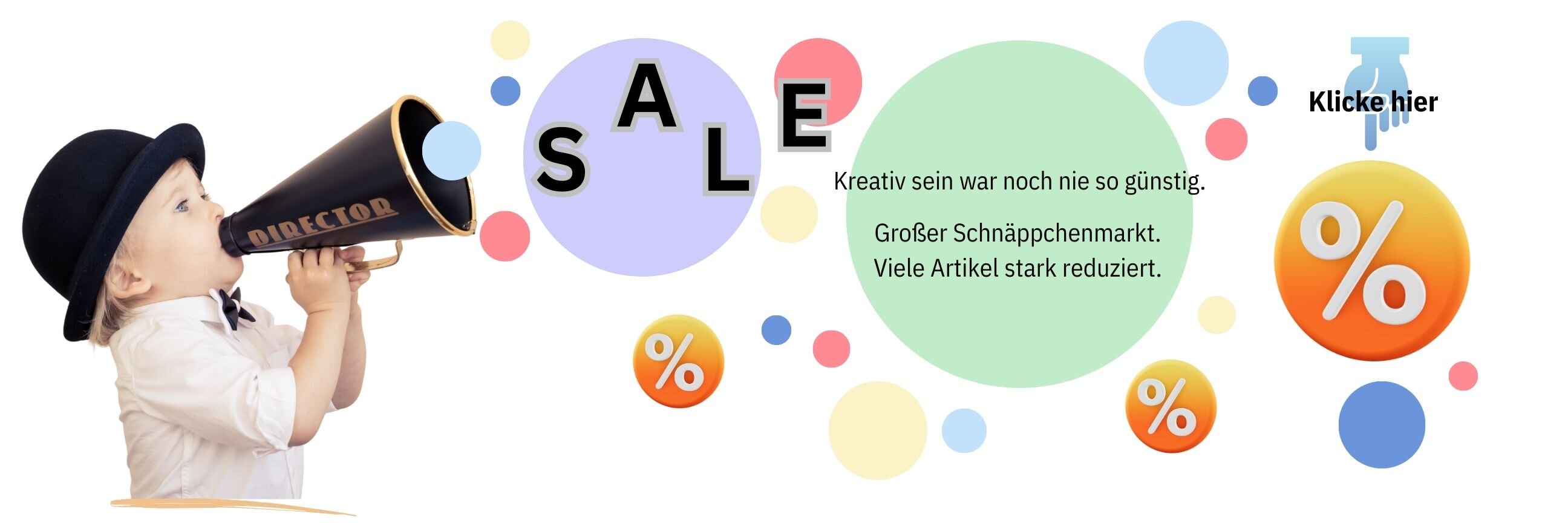 Kreativ sein war noch nie so günstig.