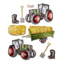3D Sticker XXL "Traktor"