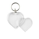 Schlüsselanhänger Herz 25 Stück aus Acryl...