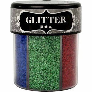 Glitter Sortiment 6 x 13 g sortiert