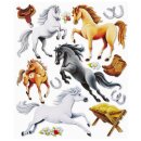 3D Sticker XXL "Wildpferde"
