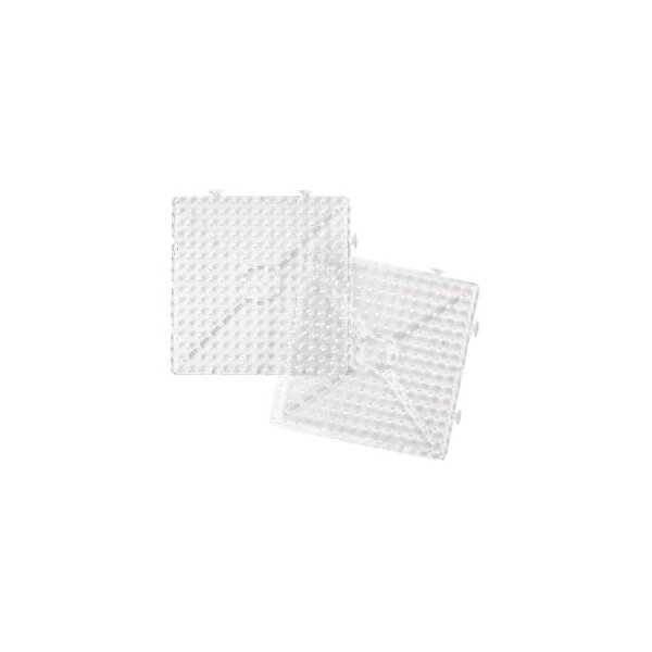 Stiftplatte großes Quadrat, für Jumbo Bügelperlen 10 mm