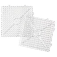 Stiftplatte großes Quadrat, für Jumbo Bügelperlen 10 mm