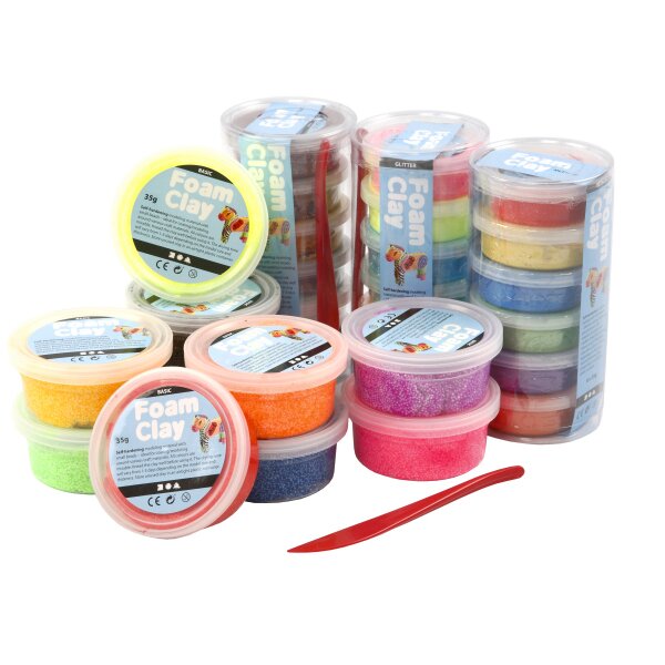 Foam Clay® Set, 28 Dosen