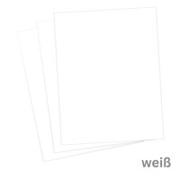 Tonkarton DIN A4 1 Blatt weiß 220 g/qm