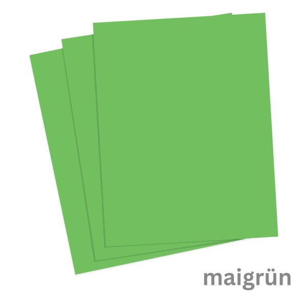 Tonkarton DIN A4 1 Blatt maigrün 220 g/qm