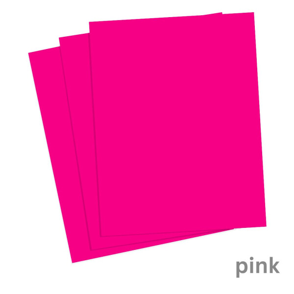 Tonkarton DIN A4 1 Blatt pink 220 g/qm