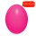 Plastik-Eier, Kunststoffeier, Ostereier, pink 60 mm, 100 Stück
