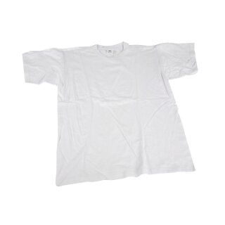 T-shirt Kurzarm, Rundhals, B: 36 cm, wei&szlig;, 110/116