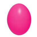 Plastik-Eier, Kunststoffei, Osterei, pink 60 mm, 1...