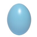 Plastik-Eier, Kunststoffei, Osterei, hellblau 60 mm, 1...