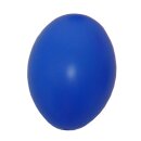 Plastik-Eier, Kunststoffei, Osterei, blau 60 mm, 1 St&uuml;ck