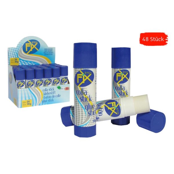Klebestift 20g, 48 Stück