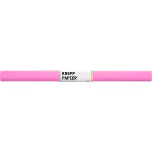 Krepppapier/Feinkrepp pink hell 10 Rollen , 50 x 250 cm