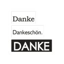 Labels Danke, 30 x 15 mm, 40 x 15 mm, 50 x 15 mm, 3...