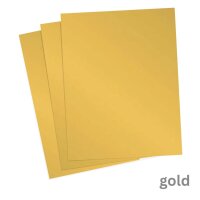 Tonkarton DIN A4 1 Blatt gold 220 g/qm