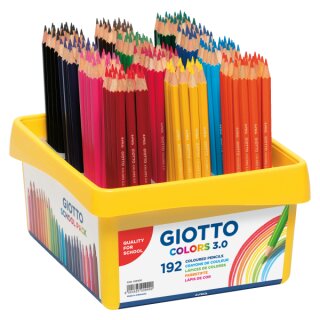 Giotto Colors Schulbox, 192 Farbstifte