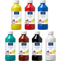 Acrylfarben Set von ColArt, 10 x 500 ml