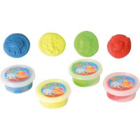 Hüpfknete, 4 Stück