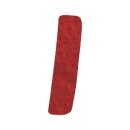 Filzbuchstabe einzeln, ca. 33 mm hoch, 1 Stück I in rot
