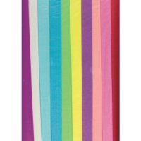 Seidenpapier 20 Bogen in 10 Farben sortiert, 50 x 70 cm