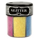 Glitter Sortiment 6 x 13 g sortiert