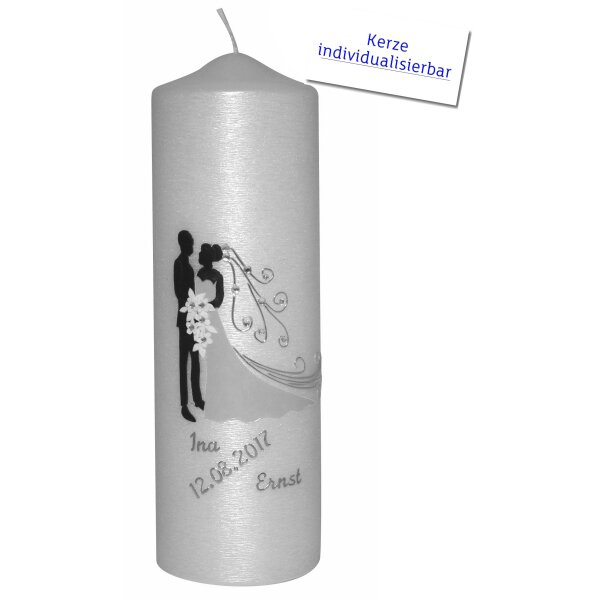 Hochzeitskerze Brautpaar von Prell
