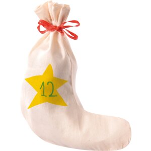 Adventskalender Stiefel, 24er-Set, voraussichtlich Ende Mai lieferbar