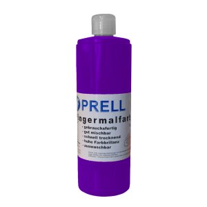 Fingermalfarbe lila, 750 ml von Prell