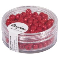 Indianer-Perlen, 4,5 mm ø, Dose 17g, rot