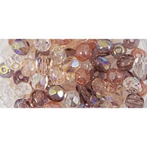 Glas Schliffperle, 4mm &oslash;