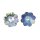 Swarovski Kristall-Bl&uuml;te, 6 mm &oslash;, Dose 20 St&uuml;ck, mondstein