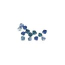 Swarovski Kristall-Schliffperlen, 4 mm &oslash;, Dose 50 St&uuml;ck, Blau-T&ouml;ne