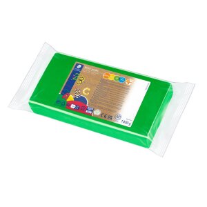 Spielknete Plastilin, grün 1kg