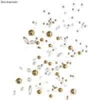 Wachsoliven, 6x3 mm, weiß, Dose 150 Stück