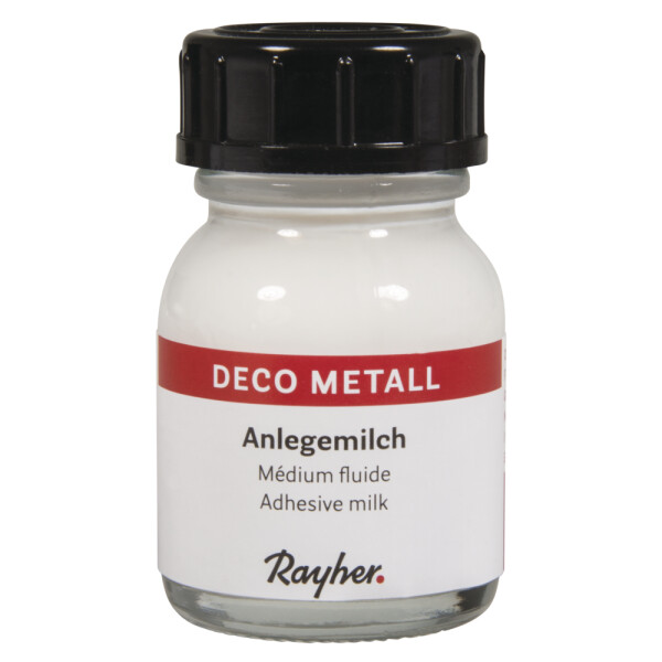 Deco-Metall-Anlegemilch, 25 ml / Flasche, SB-Btl 1Flasche