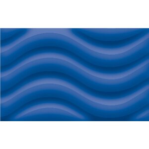 Geschwister Schultütenrohling blau aus 3D-Wellpappe, h: 41 cm