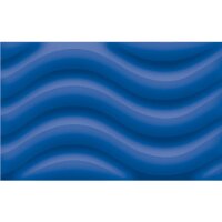Geschwister Schultütenrohling blau aus 3D-Wellpappe, h: 41 cm