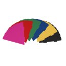 Geschwister-Schultütenrohling regenbogen, aus 3D-Wellpappe, h: 41cm