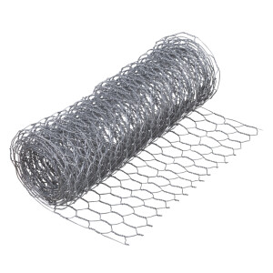 Deko-Gitter, 21,5cm, SB-Btl 1,22m, platin