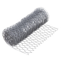 Deko-Gitter, 21,5cm, SB-Btl 1,22m, platin