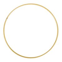 Metallringe beschichtet, 25cm ø, gold