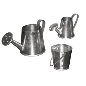 Metall-Kannenset, 3-5cm, Set 3Stück