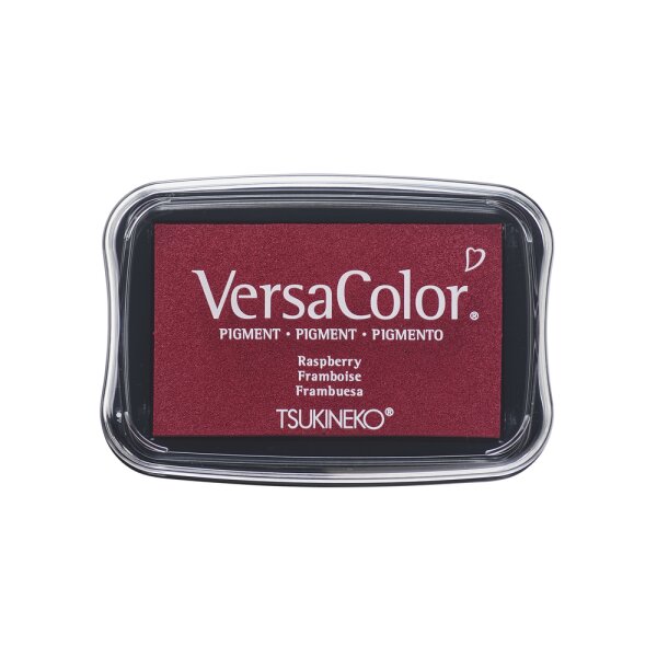 Versa Color Pigment-Stempelkissen, 9,6x6,3x1,8cm, raspberry