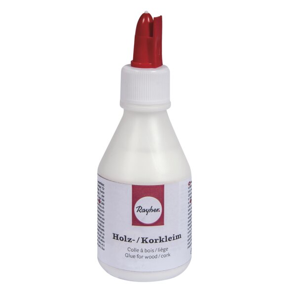 Holz / Korkleim, Spachtelverschluss (110g), Flasche 100ml