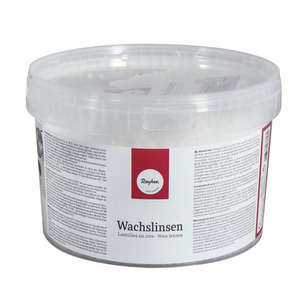 Wachslinsen, Dose 1500g, weiß