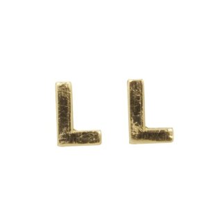 Wachsbuchstaben -L-, 9mm, SB-Btl 2Stück, gold