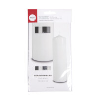 Set: Verzierwachs Trauer, farblich sortiert, SB-Btl 1Set, schwarz/silber