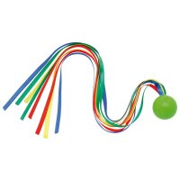 Kometenball D: 4 cm aus Gummi farbig sortiert, voraussichtlich Mitte Oktober lieferbar